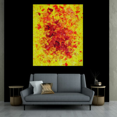 Flamenco - original artwork on canvas