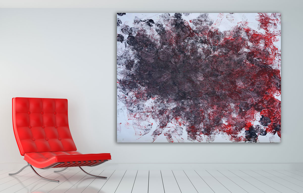 SalsaPuerto-Artwork-WhiteRoomRedChair